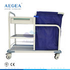 AG-SS017B benutzte mobile Edelstahl-Krankenhauslaufkatze Wäschereiwagen