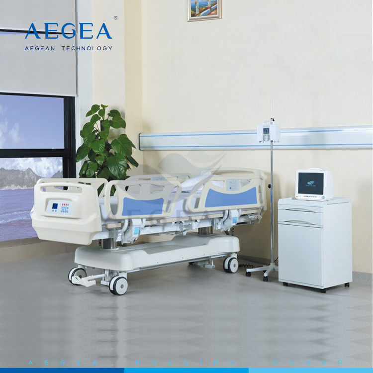 AG-BY009, das mehrfunktionales Mitte-kontrolliertes Krankenhausbett CPR für Patienten wiegt